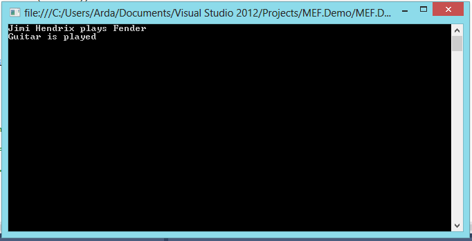 MEF_demo